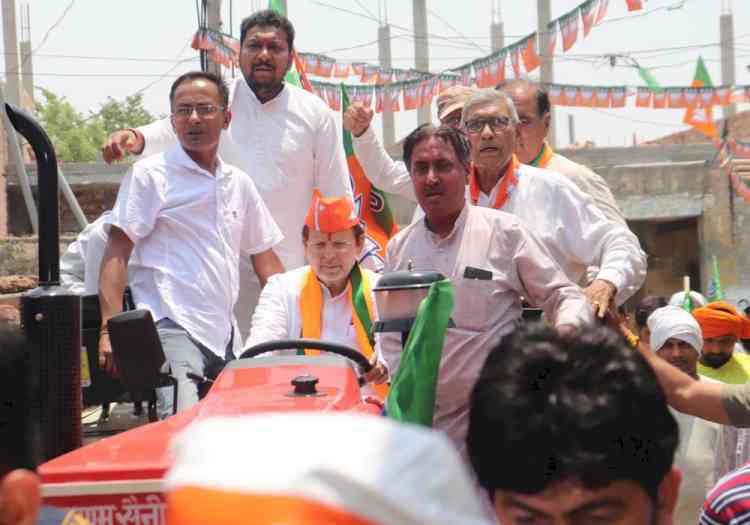 भाजपा प्रत्याशी डॉ अरविंद शर्मा ने किया रोहतक सीट पर बड़े अंतर से जीत का दावा