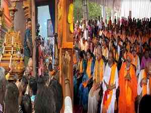 Kumbhabhishekam of Seetha Amman temple in Sri Lanka held with holy Saryu water from Ayodhya