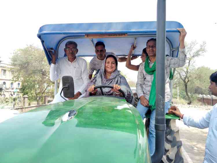 भाजपा ने किसान, जवान व खिलाड़ियों को बर्बाद कर दिया: सुनैना चौटाला