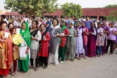 Haryana witnesses 31 pc voter turnout so far 