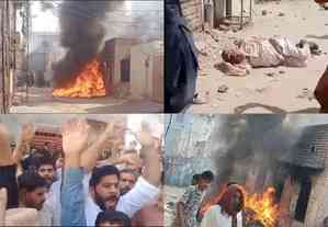 Muslim mob attacks Christian man over alleged blasphemy, sets house on fire in Pak's Sargodha