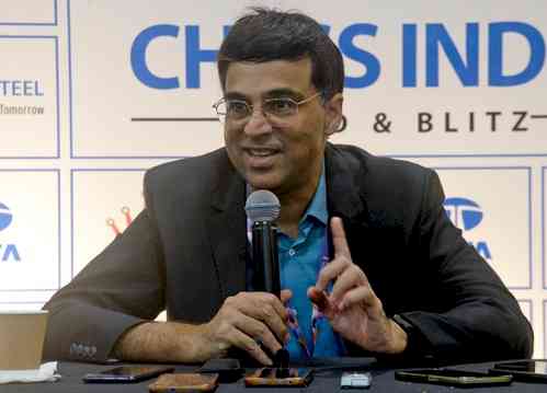 Looking forward to competing in the WR Chess Masters Cup: Viswanathan Anand 