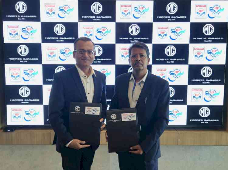 MG India and HPCL partner to enhance EV charging network 