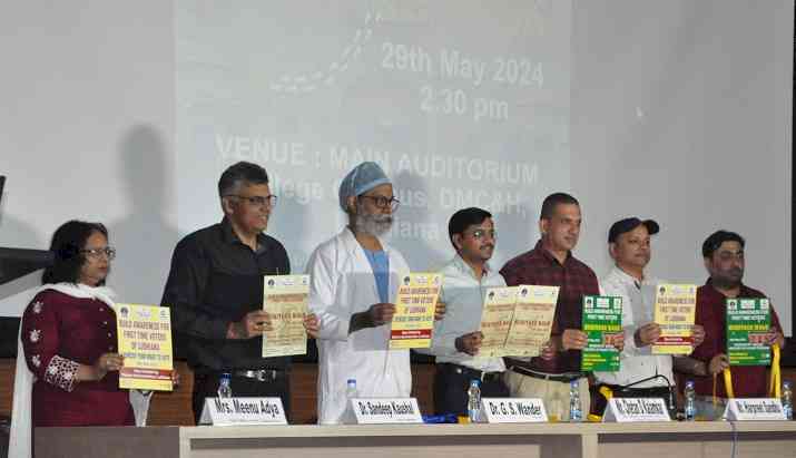 Voters’ Awareness Program initiated in DMC Ludhiana to encourage first-time voters, to exercise their voting rights