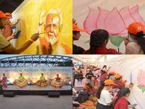 'Hamar Kashi, Hamar Vikas' organised at Varanasi's NaMo ghat; over 1,500 artists participate