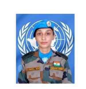 Indian woman Army major to receive UN award for gender advocacy