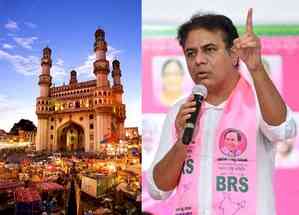 Removing Charminar from Telangana emblem an insult to people: KTR