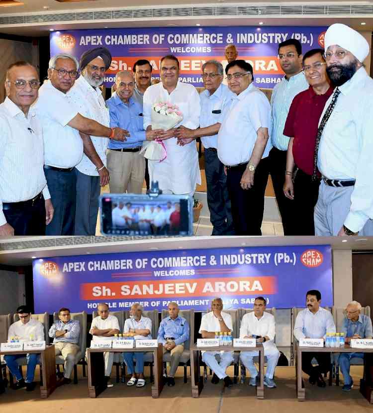 Ludhiana Industry holds successful interaction with MP Arora