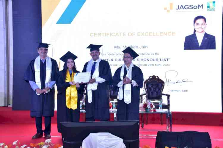 JAGSoM hosts 28th Convocation at Bangalore Campus