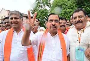 Union minister Pralhad Joshi scores fifth straight win in LS polls