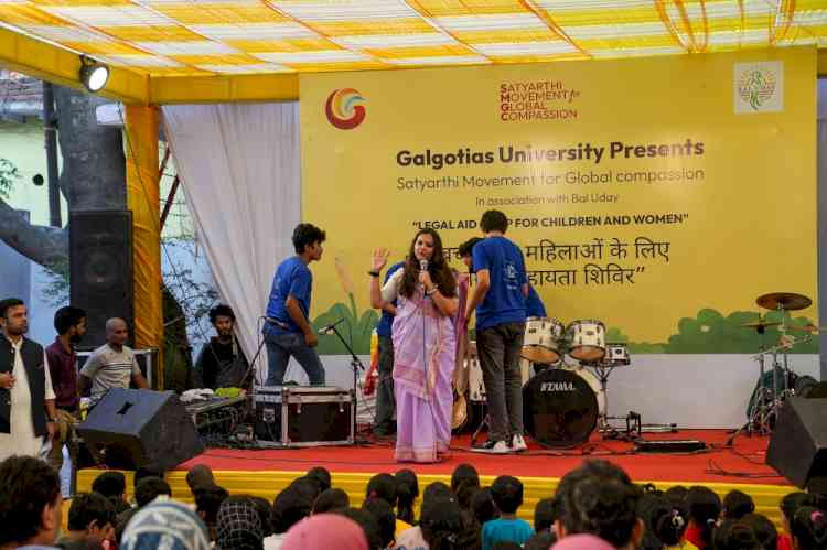 Successful Legal Aid Camp for Children and Women hosted by Galgotias University in collaboration with Satyarthi Movement for Global Compassion