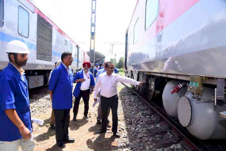 RCF Kapurthala manufactures second rake of coaches with added features for Udhampur-Baramulla rail link