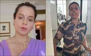 CISF constable who 'slapped & abused' Kangana at Chandigarh airport suspended