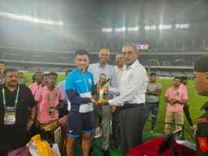 Tendulkar praises Sunil Chhetri, India skipper felicitated by Eastern Command of Indian Army