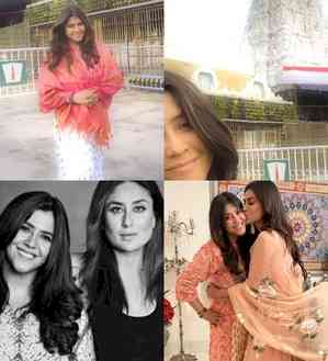 Ektaa Kapoor seeks blessings at Venkateswara Temple on her 49th birthday