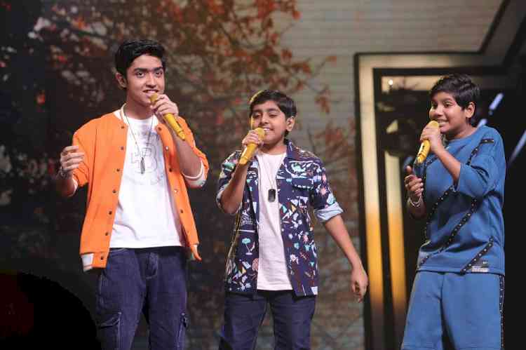 On Superstar Singer 3, the musical trio - Shubh Sutradhar, Atharv ...