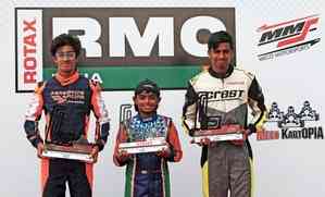 Akshat Misra strolls to victory at National Karting Championship Rotax Max 