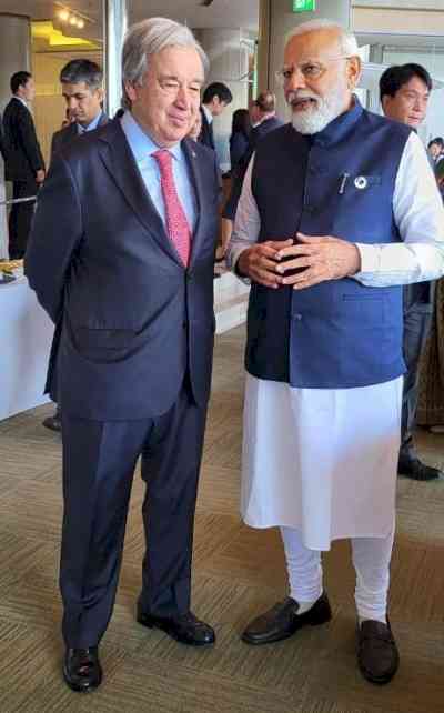 UN chief Guterres congratulates PM Modi on starting third term
