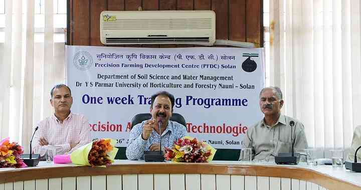 Farmers introduced to precision agriculture technologies