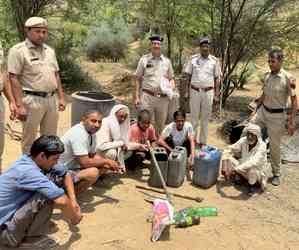 Using drone surveillance, Gurugram Police bust illicit liquor-manufacturing unit