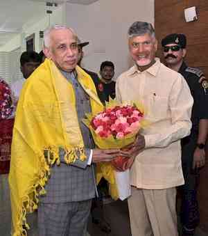 Chandrababu Naidu set to take oath as Andhra Pradesh Chief Minister