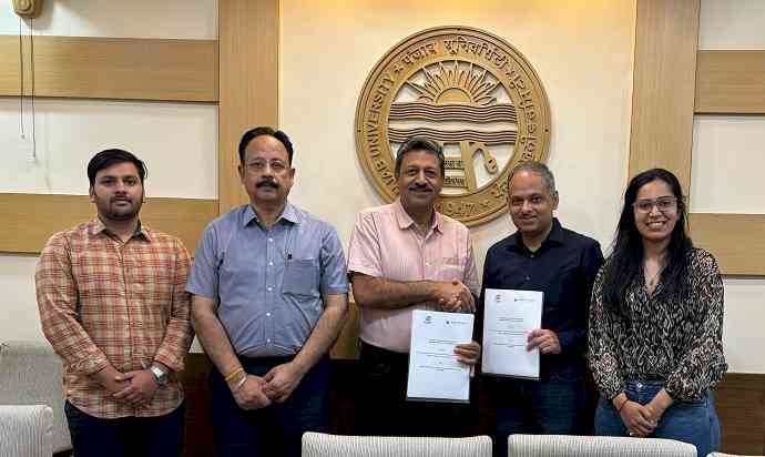 PU-IIT Ropar Regional Accelerator for Holistic Innovations (PI-RAHI) Foundation and AI & Robotics Technology Park (ARTPARK@IISc) Bangalore signed MoU