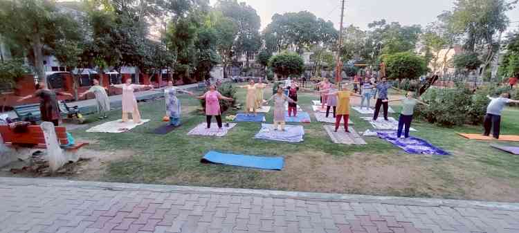 CM Di Yogshala- 185 Yoga classes offering free training to people in Ludhiana 