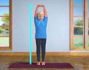 In the run-up to International Yoga Day, PM Modi shares 'asana' to improve strength