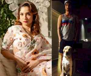 Ankita Lokhande remembers Sushant Singh Rajput; drops unseen pic of actor with his dog Fudge