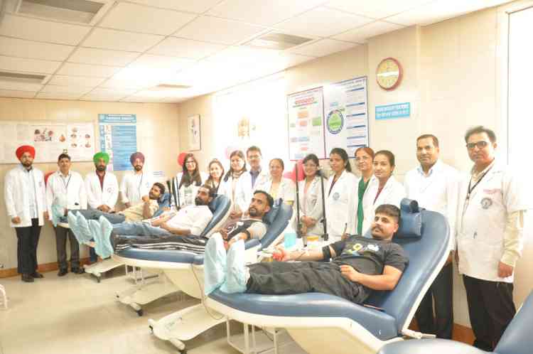 DMC&H Celebrates World Blood Donor Day with Life-Saving Blood Donation Camp