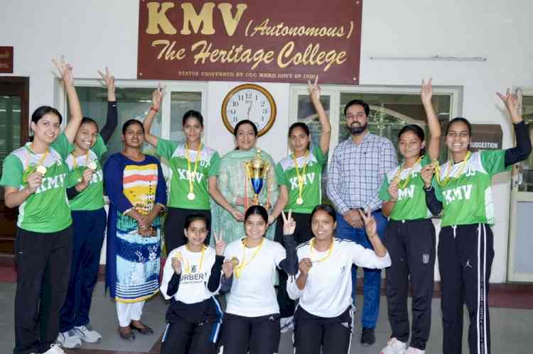 KMV’s Rugby team bags silver medal in 8th Punjab State Senior Women Rugby Championship 2024