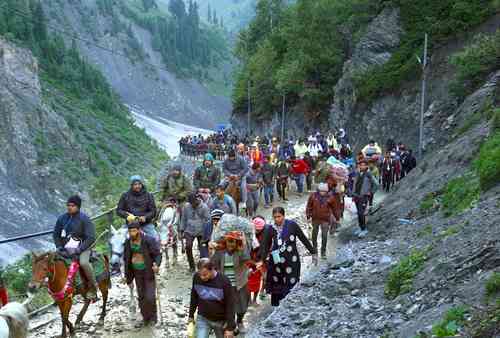 Online helicopter service booking begins for Amarnath Yatra