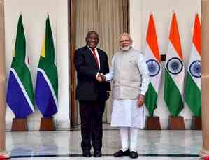 PM Modi congratulates South African President Ramaphosa on re-election