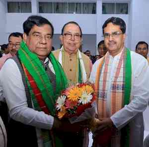 Agartala Mayor Dipak Majumder sworn in as Tripura Assembly member