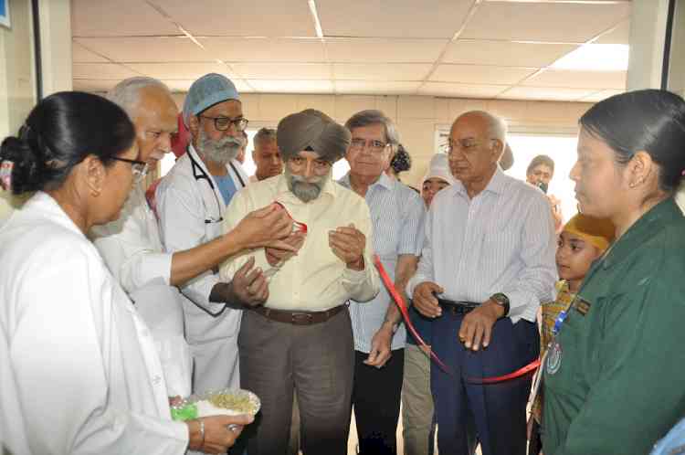 DMC&H dedicates its Thalassemia ward to Dr Praveen C Sobti