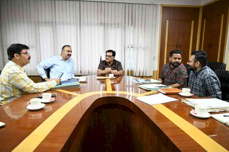 MLA Bagga conducts meeting with MC Chief  regarding monsoon preparations and development works