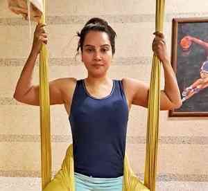 Books as makeshift blocks, chairs for seated postures - Geetanjali Mishra on her yoga props