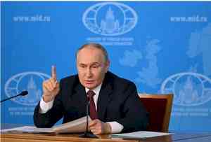Putin warns S.Korea against arms deliveries to Ukraine