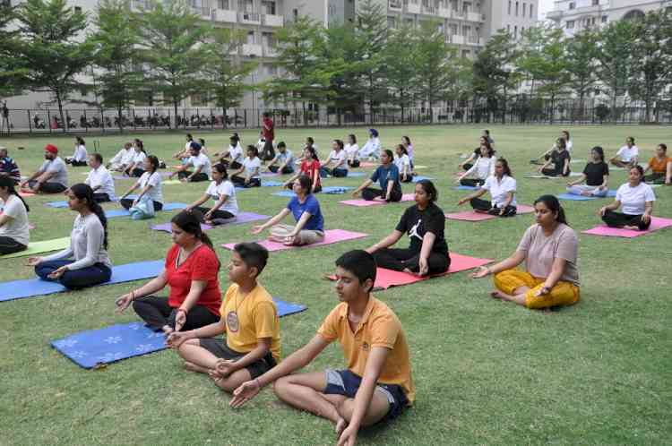 DMC&H hosts 4 day yoga camp to celebrate ‘International Yoga Day'