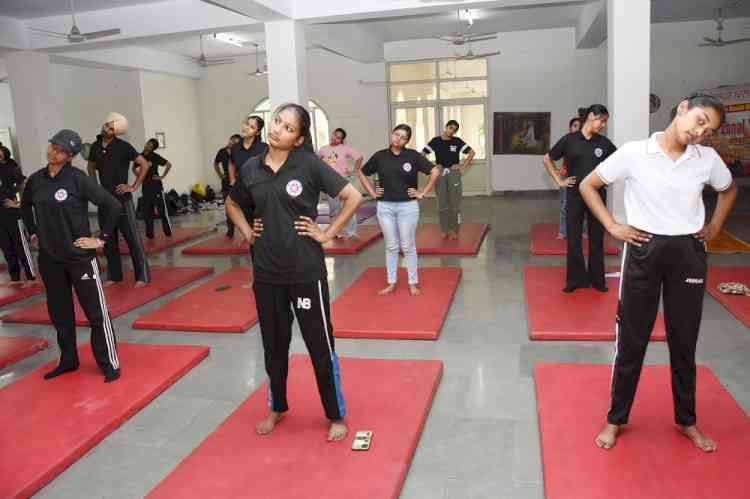 Lyallpur Khalsa College Celebrates International Yoga Day