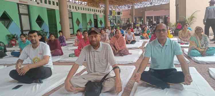 Pushpa Gujral Science City celebrated International Yoga Day 