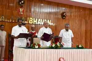 CPI-M tribal leader Kelu sworn in as new Kerala Minister