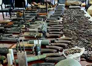 Massive weapon cache discovered in Afghanistan