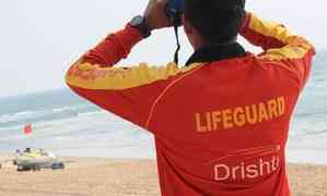 Goa beaches marked with red flags, even wading discouraged