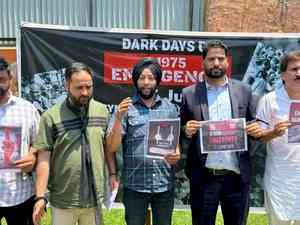 Black Day observed to commemorate Emergency in J&K