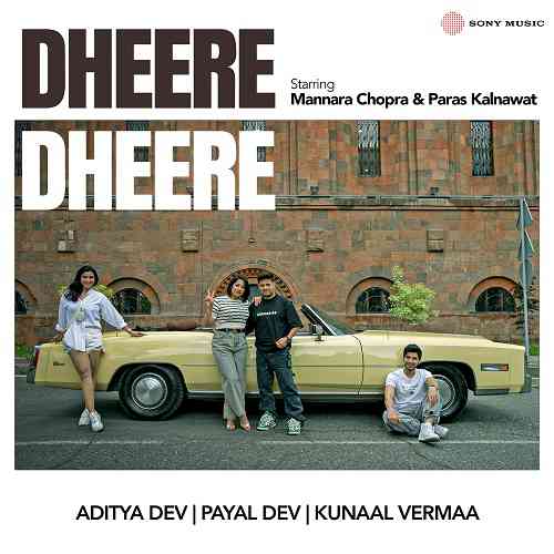 Paras Kalnawat and Mannara Chopra star in soulful ballad 'Dheere Dheere' by Payal Dev & Aditya Dev