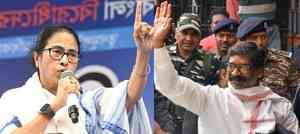 CM Mamata Banerjee welcomes bail to Hemant Soren