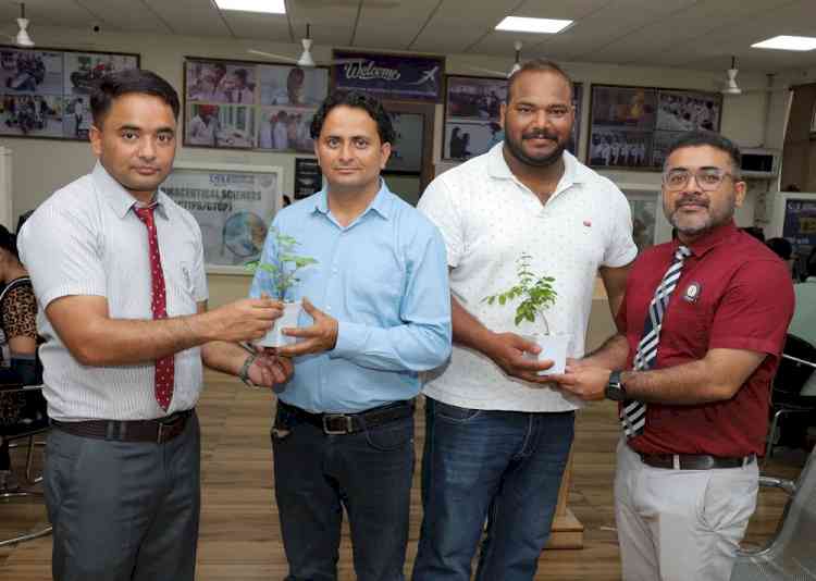 CT Group's Green Initiative: Saplings given to welcome new students and families