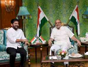 Telangana CM meets Guv amid Cabinet expansion buzz