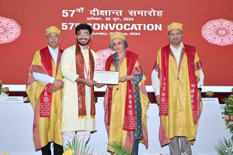 IIT Kanpur celebrates 57th Convocation, awards Degrees to 2,332 Graduates